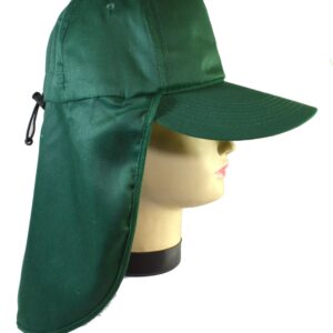 57-V GORRO LEGIONARIO DE GABARDINA VERDE