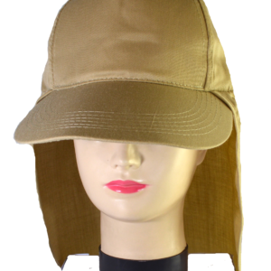 57-E GORRO LEGIONARIO DE GABARDINA BEIGE