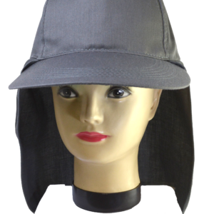 57-GO  GORRO LEGIONARIO DE GABARDINA GRIS
