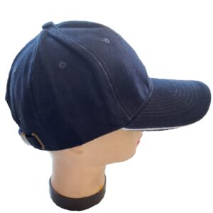 6S-A/B GORRO DENIM SANDWICH AZUL RIBETE BLANCO