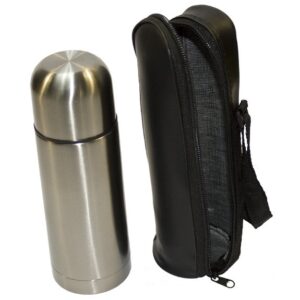 T-6809 TERMO INOXIDABLE CHI.350 ML C/ESTUCHE NEGRO